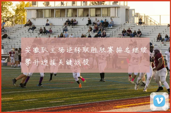 安徽队主场逆转取胜联赛排名继续攀升迎接关键战役