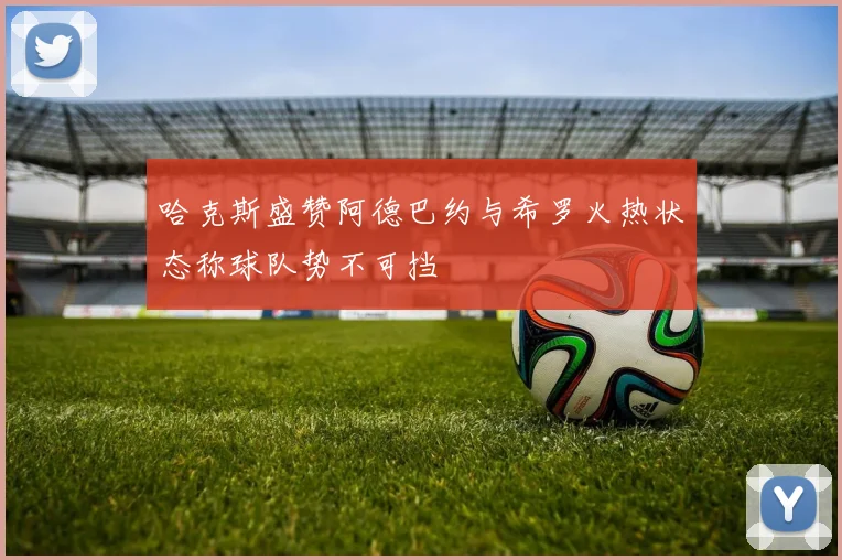 哈克斯盛赞阿德巴约与希罗火热状态称球队势不可挡